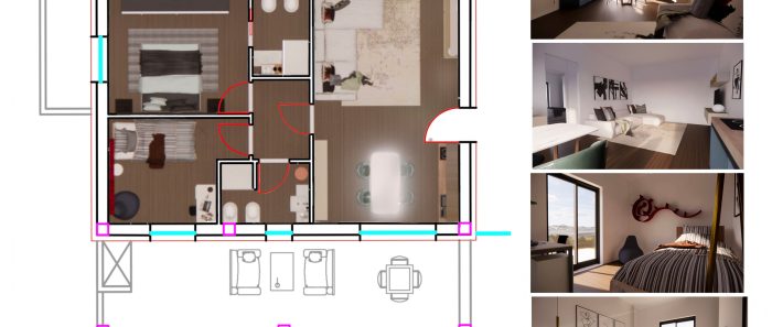 pianta terra soluzione 1 santa croce living